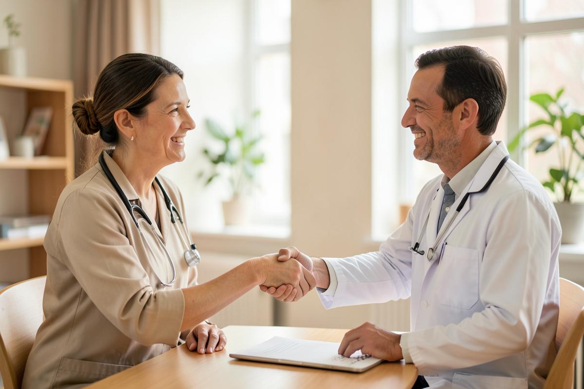 Asking for reviews without pressuring a patient